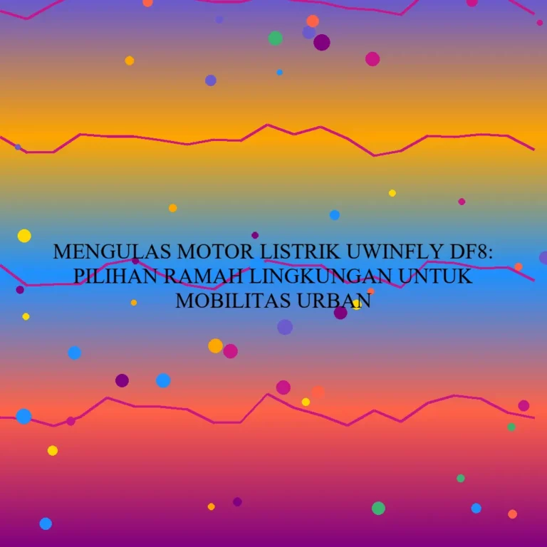 Mengulas Motor Listrik Uwinfly Df8