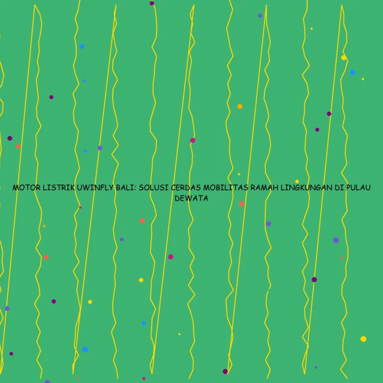 Motor Listrik Uwinfly Bali Solusi