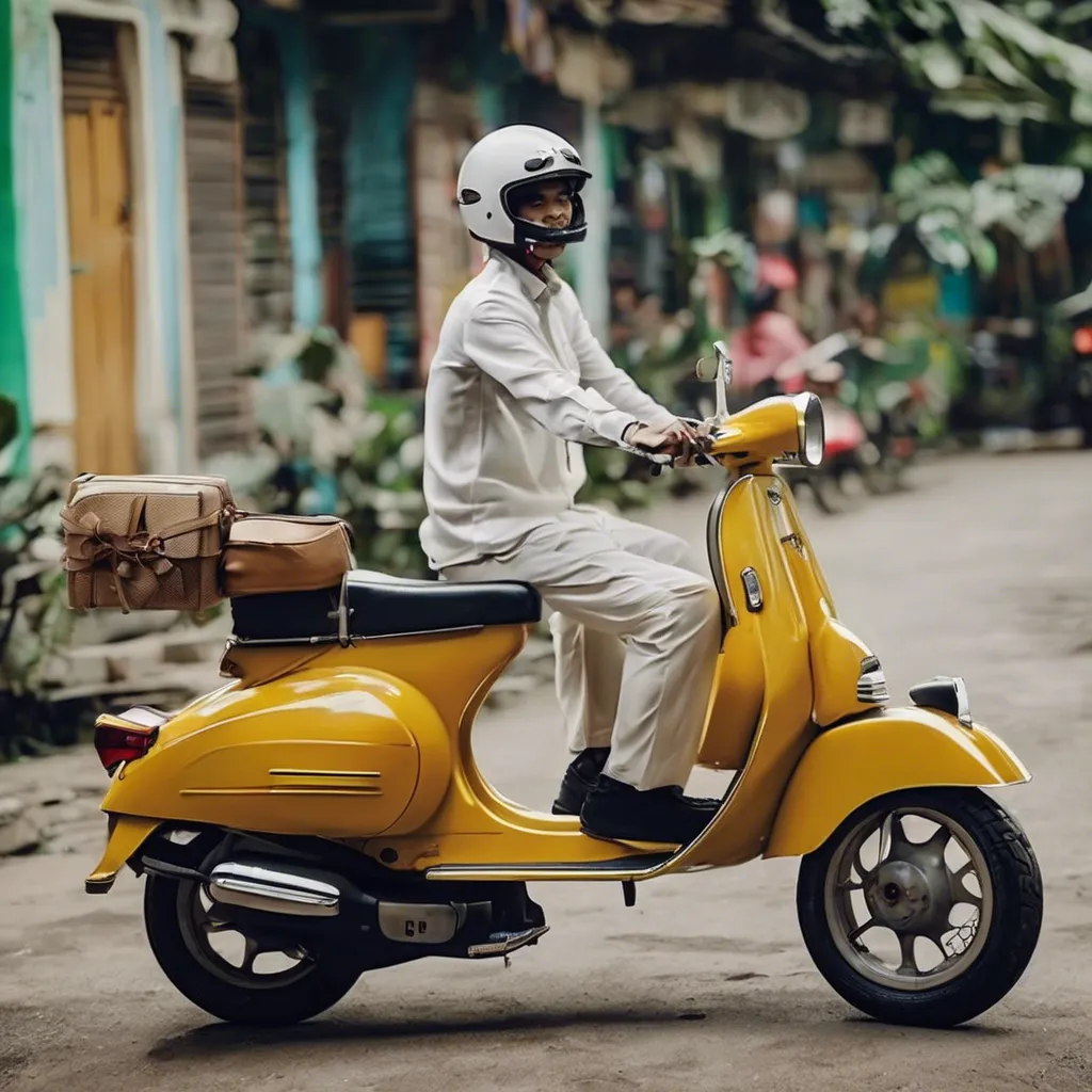 Sepeda Listrik Uwinfly Vespa