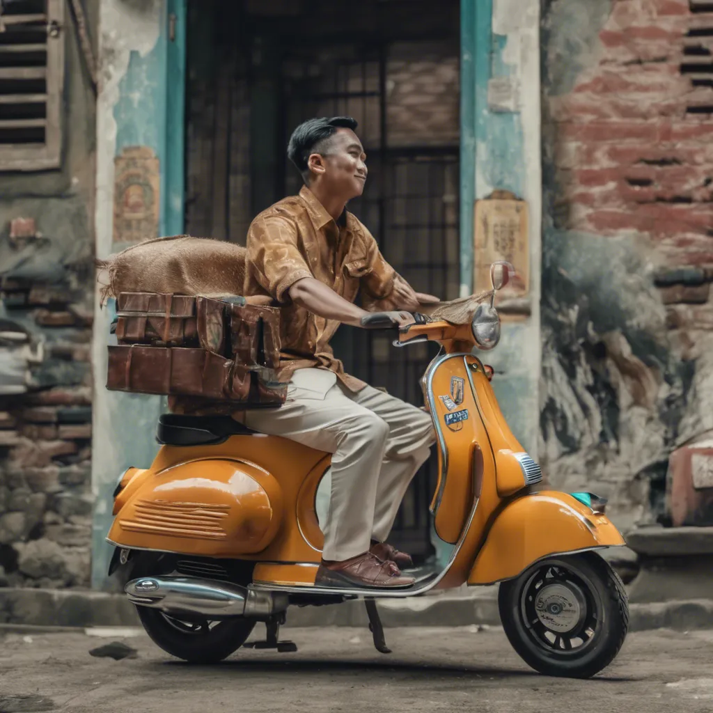 Sepeda Listrik Vespa Uwinfly